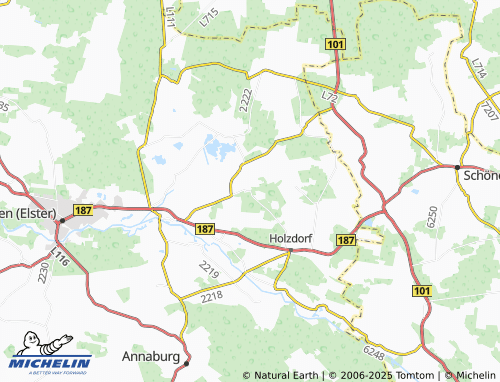 Mappa MICHELIN Großkorga - ViaMichelin