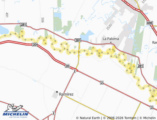 Mappa MICHELIN La Barranca - ViaMichelin
