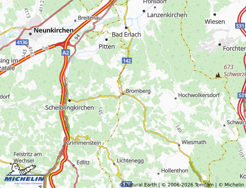 MICHELIN Bromberg map - ViaMichelin