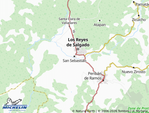 Mappa MICHELIN San Sebastián - ViaMichelin