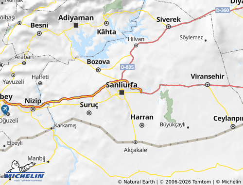 Mapa MICHELIN Haliliye - ViaMichelin