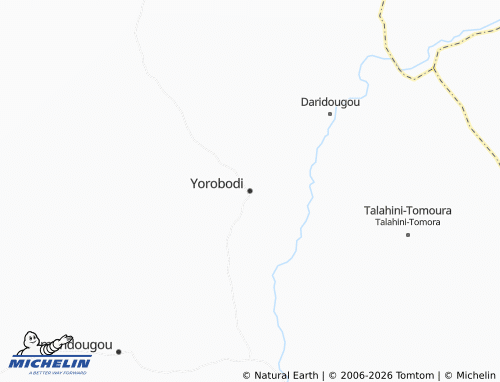 MICHELIN-Landkarte Yorobodi - ViaMichelin