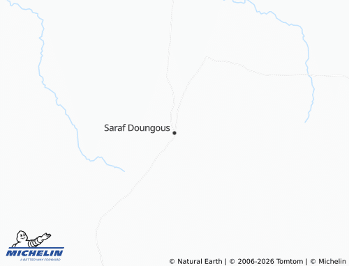 Mapa MICHELIN Saraf Doungous - ViaMichelin