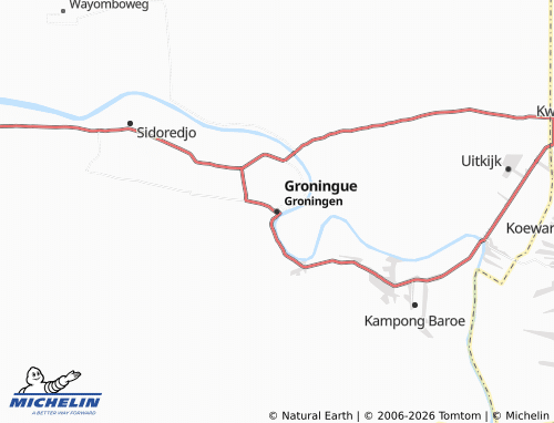MICHELIN-Landkarte Groningen - ViaMichelin