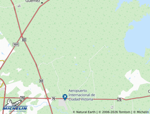 Mappa MICHELIN Revolución Verde - ViaMichelin