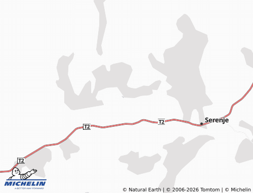 Mappa MICHELIN Manjolo - ViaMichelin