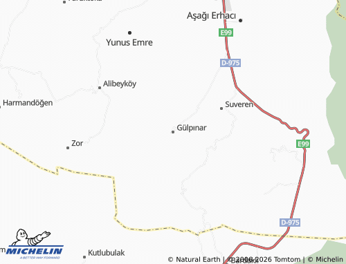 MICHELIN Gülpınar map - ViaMichelin