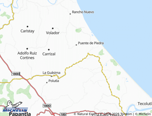 Mapa MICHELIN Rancho Arroyo - ViaMichelin