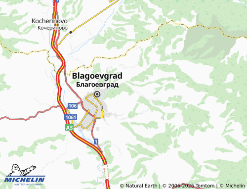 Mappa MICHELIN Delvino - ViaMichelin