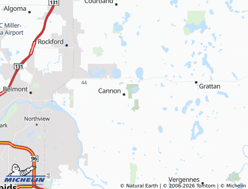 Mappa MICHELIN Cannon - ViaMichelin