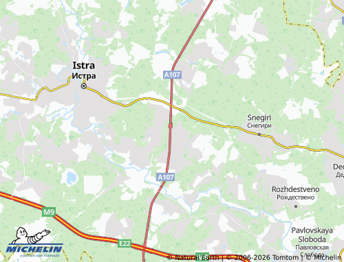 Carte MICHELIN Berezka - ViaMichelin