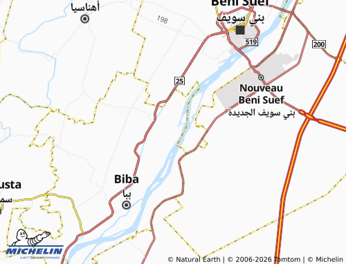 Mapa MICHELIN Kafr Mansour - ViaMichelin