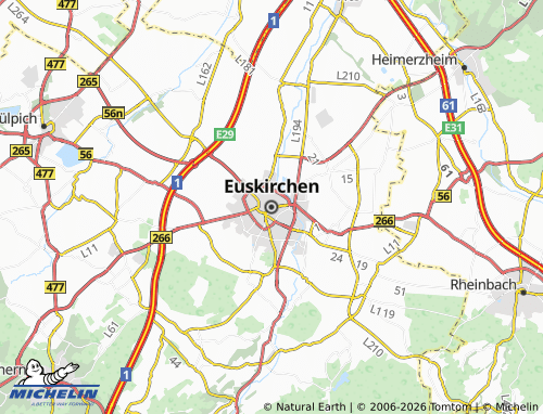 MICHELIN Euskirchen map - ViaMichelin