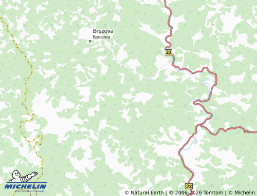 Mapa MICHELIN Tepeče - ViaMichelin