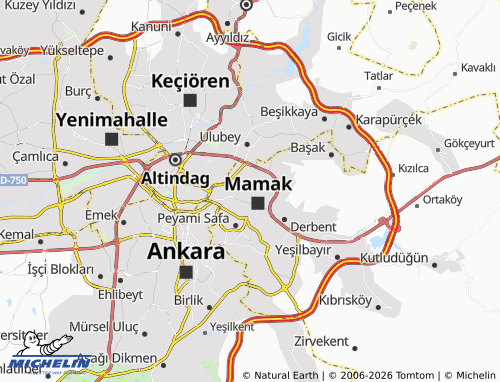 Mappa MICHELIN Harman - ViaMichelin