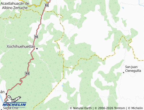 MICHELIN Xixingo map - ViaMichelin