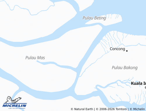 Mapa MICHELIN Perigi Raja - ViaMichelin