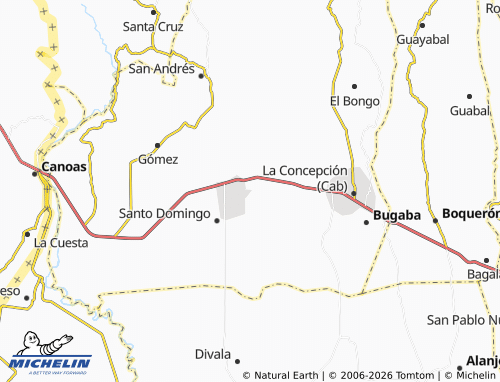 MICHELIN Santa Marta map - ViaMichelin