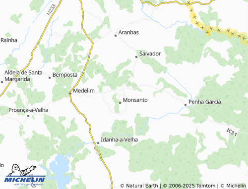 MICHELIN Eugénia map - ViaMichelin