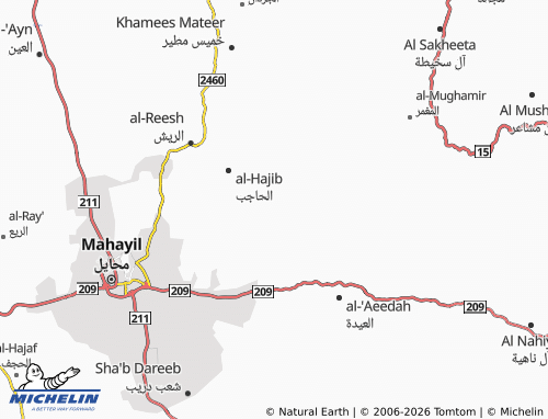 MICHELIN-Landkarte al-Barik - ViaMichelin