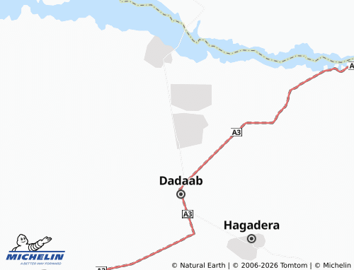 MICHELIN Ifo Refugee Camp map - ViaMichelin
