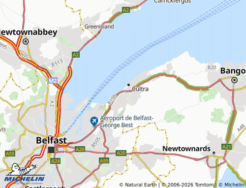 MICHELIN Holywood map - ViaMichelin