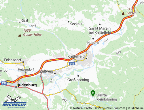 MICHELIN-Landkarte Ingering I - ViaMichelin