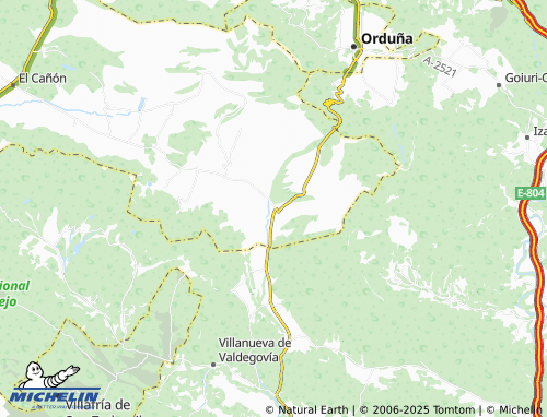 MICHELIN Berberana map - ViaMichelin
