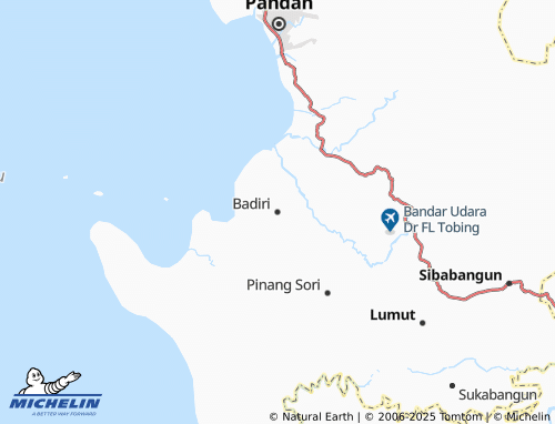 MICHELIN Badiri map - ViaMichelin