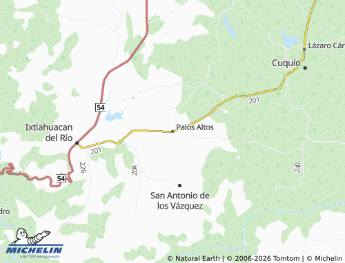 Mapa MICHELIN Palos Altos - ViaMichelin