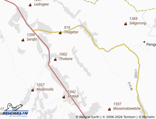 MICHELIN-Landkarte Shakung - ViaMichelin