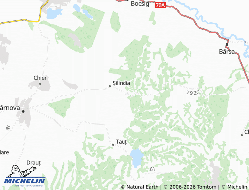 MICHELIN Luguzău map - ViaMichelin