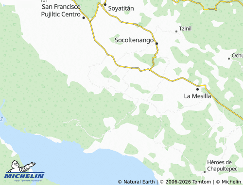 Mappa MICHELIN Tonalaito Benito Juárez - ViaMichelin