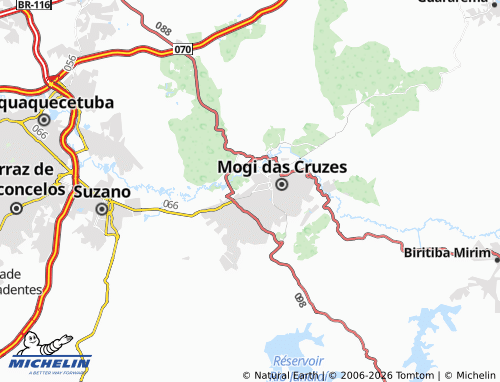 MICHELIN Vila Nancy map - ViaMichelin