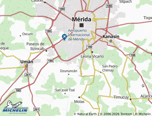 Mappa MICHELIN La Guadalupana - ViaMichelin