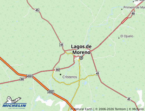 MICHELIN Villas de San Javier map - ViaMichelin