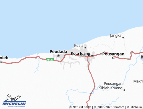 Mappa MICHELIN Blang Bladeh - ViaMichelin