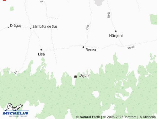 MICHELIN Dejani map - ViaMichelin