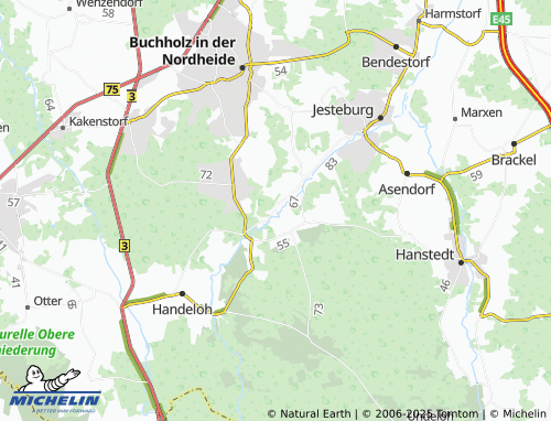 MICHELIN Thelstorf map - ViaMichelin