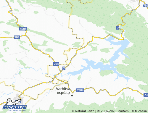 MICHELIN Konevo map - ViaMichelin