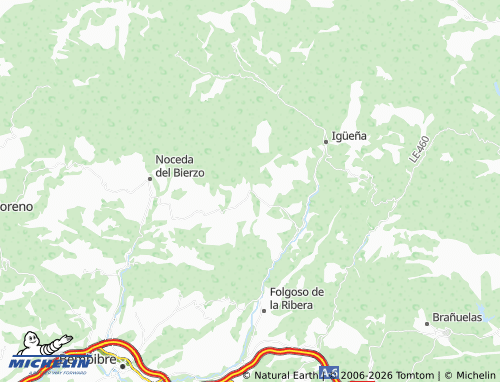 MICHELIN Quintana de Fuseros map - ViaMichelin