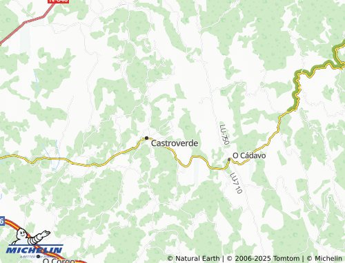 Carte MICHELIN Vilabade (Santa María) - ViaMichelin