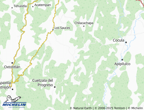 MICHELIN Apetlanca map - ViaMichelin