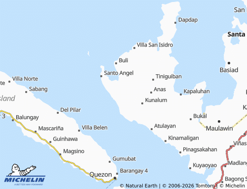 MICHELIN Santa Cecilia map - ViaMichelin
