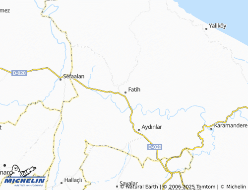 MICHELIN Atatürk map - ViaMichelin