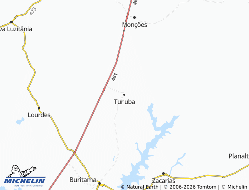 Mappa MICHELIN Turiuba - ViaMichelin