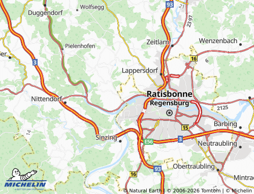 MICHELIN Oberwinzer map - ViaMichelin