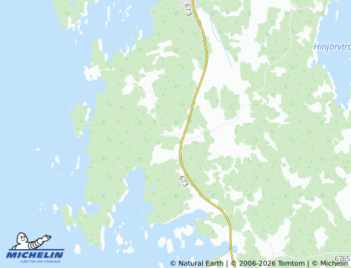 Kaart MICHELIN Töjby - ViaMichelin
