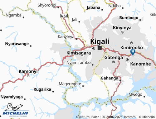 MICHELIN Ruriba map - ViaMichelin