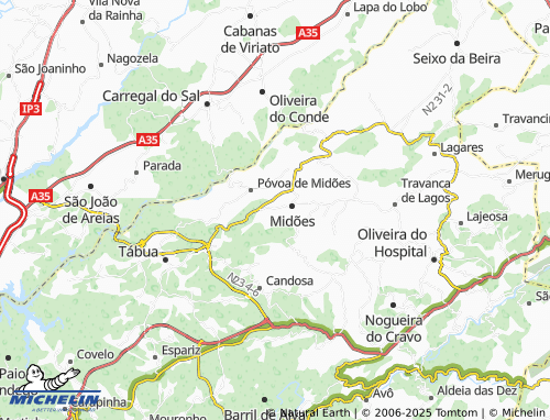 MICHELIN-Landkarte Casal da Senhora - ViaMichelin